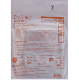 Ansel Latex Gloves ( 7 No) 1 Ct