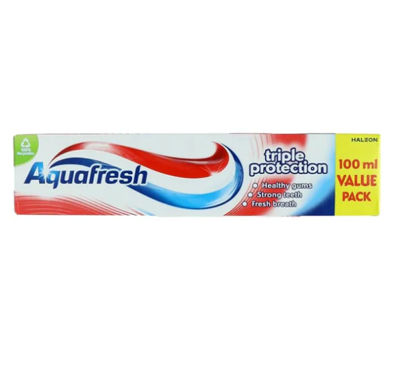 Aquafresh Triple Protection Toothpaste, 100ml