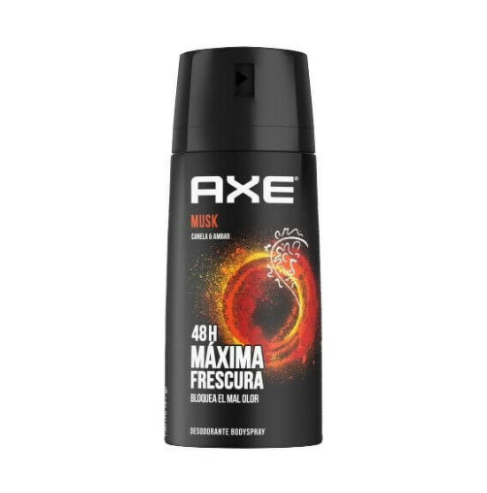 Axe Musk Body Spray Deodorant for Men, 150ml