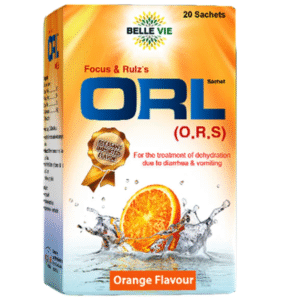 Belle Vie ORL (O.R.S) Orange Sachet, 20 Ct