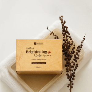 Caffique Brightening Coffee Soap (Coffee + Kojic Acid), 100 g - Jenpharm