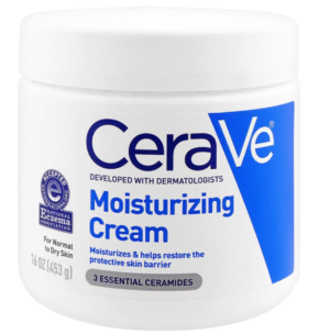 CeraVe Moisturising Cream for Normal to Dry Skin – 453g | Hydrating Daily Face & Body Cream