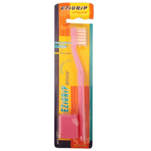 Ezigrip Defense Hard Toothbrush 1Ct