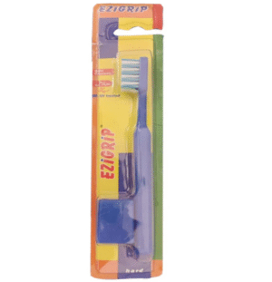 Ezigrip Hard Toothbrush 1CT