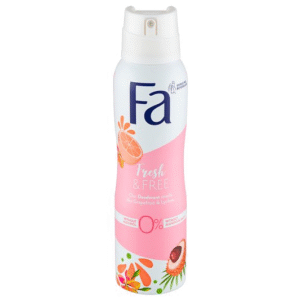 Fa Freshly Free Grapefruit & Lychee Scent Deodorant Spray, 200ml