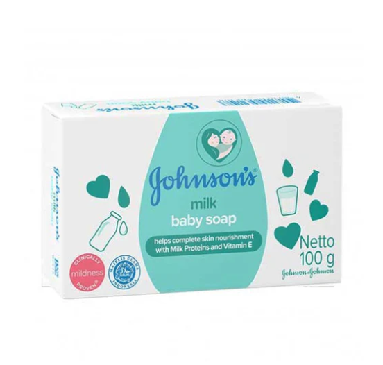 Johnson's Milk Baby Soap, 100g