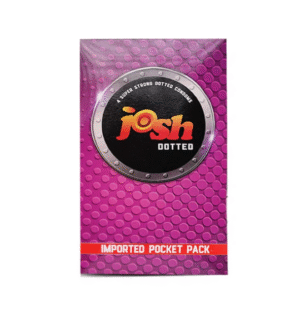 Josh Dotted Condoms, 3 Ct