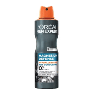L'Oreal Men Expert Magnesium Defence Hypoallergenic Deodorant 48H, 250ml
