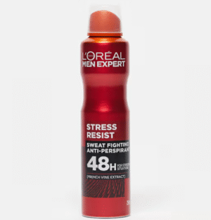 L'Oreal Men Expert Stress Resist Sweat Fighting Anti-Perspirant Deodorant 48H, 250ml