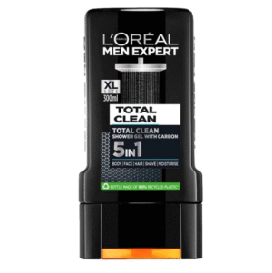 L'Oreal Men Expert Total Clean Action Carbon Shower 5 in 1, 300ml