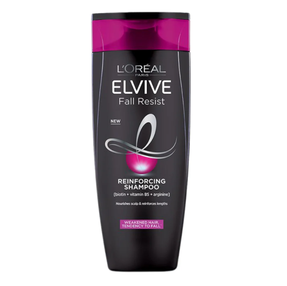 L'Oreal Paris Elvive Fall Resist Shampoo for Weakened Hair, 360ml