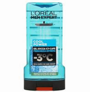 L'Oreal Paris Men Expert Cool Power Doccia Icy-Cap Freschezza Estrema Shower Gel, 300ml