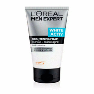 L'Oreal Paris Men Expert White Active Brightening Foam Pro Exfoliatine Face Wash, 100ml