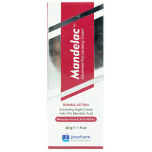 Mandelac Double Action Night Cream, 30g - Jenpharm