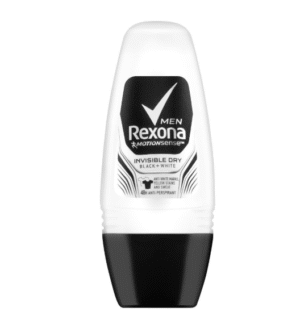 Rexona Men Invisible Dry Black + White 48H Anti-Perspirant Deodorant Roll-on, 50ml