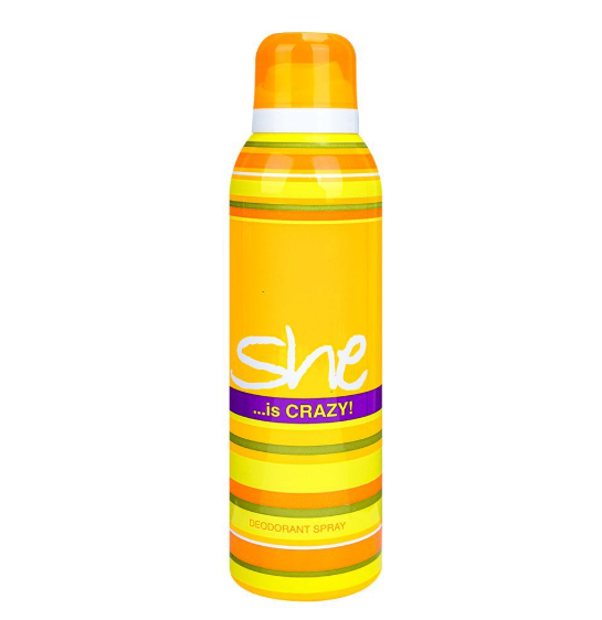 She Is Crazy Deodorant Spray, 150ml