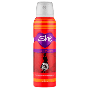 She Is Love Deodorant Spray, 150ml