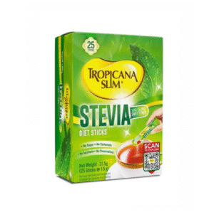 Tropicana Slim Stevia Diet Zero Calorie Sweetener Sticks, 25 Ct