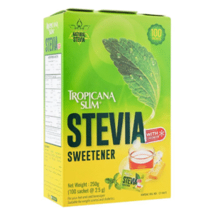 Tropicana Slim Stevia Sweetener Sachet, 100 Ct